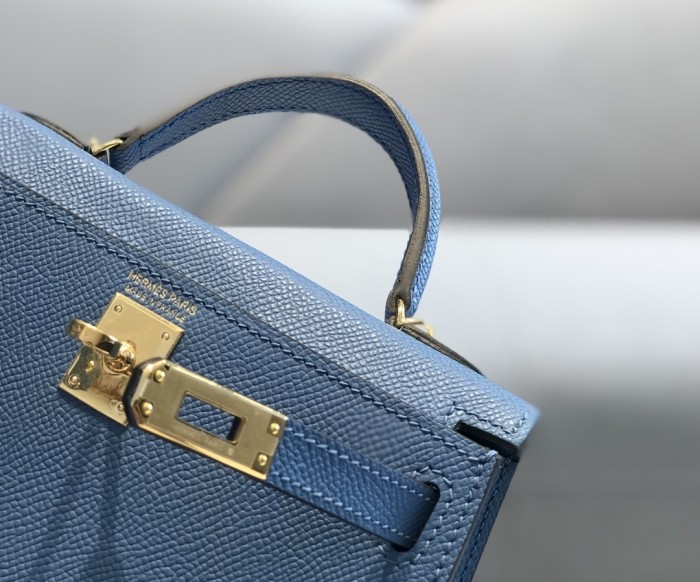 Mini Kelly Epsom“19*12*6CM”-0301=