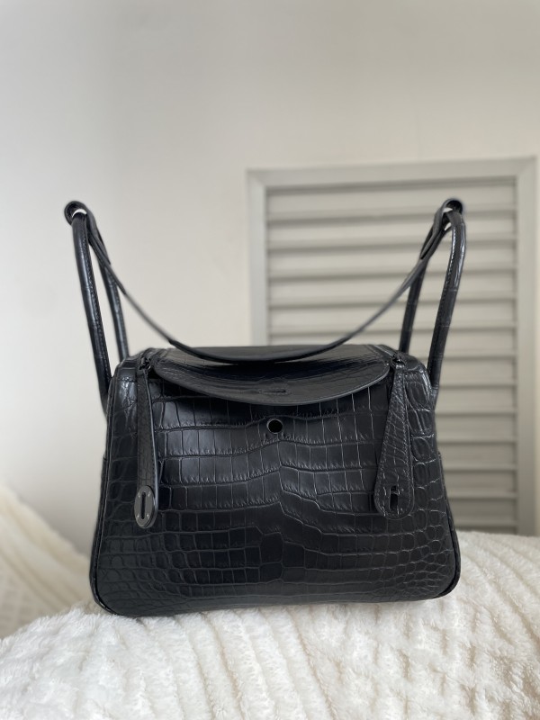 Lindy 26 Matte Niloticus Crocodile“26*18*12CM”-00801=