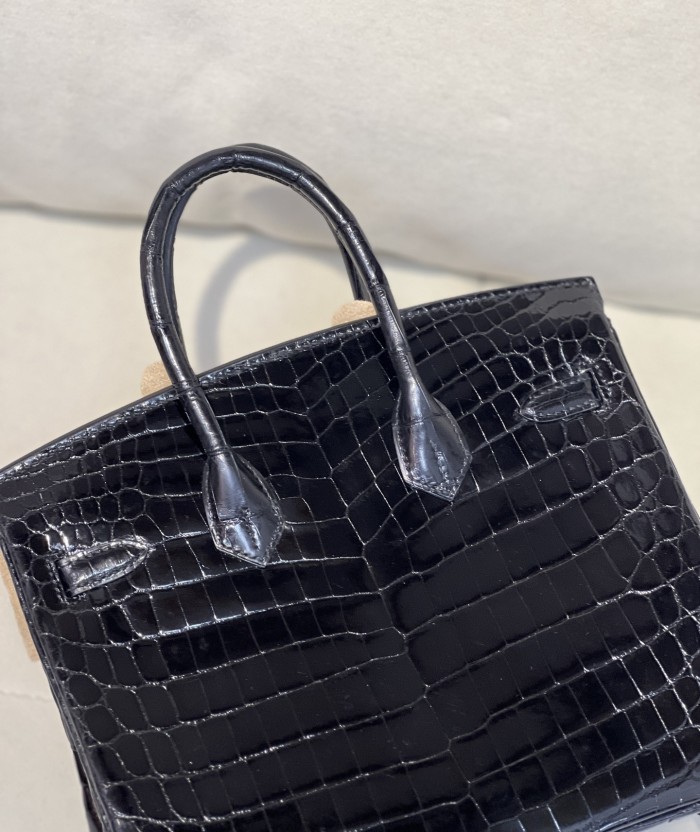 Birkin 25 Niloticus Crocodile“25*20*13CM”-00301=