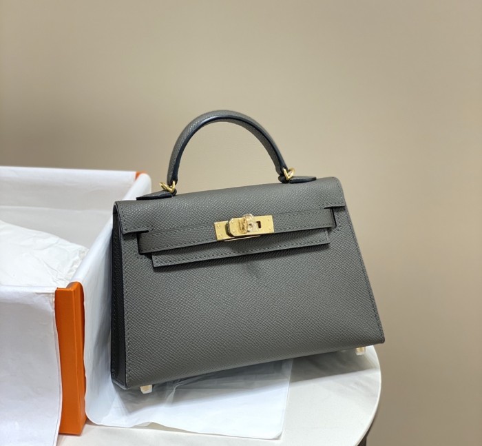 Mini Kelly Epsom“19*12*5.5CM”-0301=