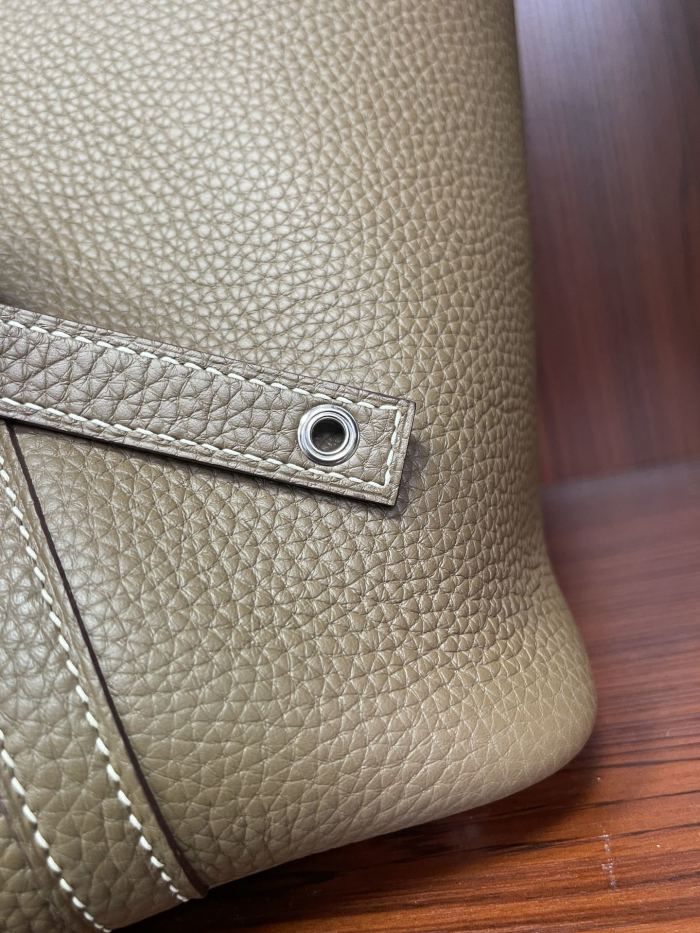 Picotin Lock 18 Bag Clemence Leather“18*18*18CM”-079=