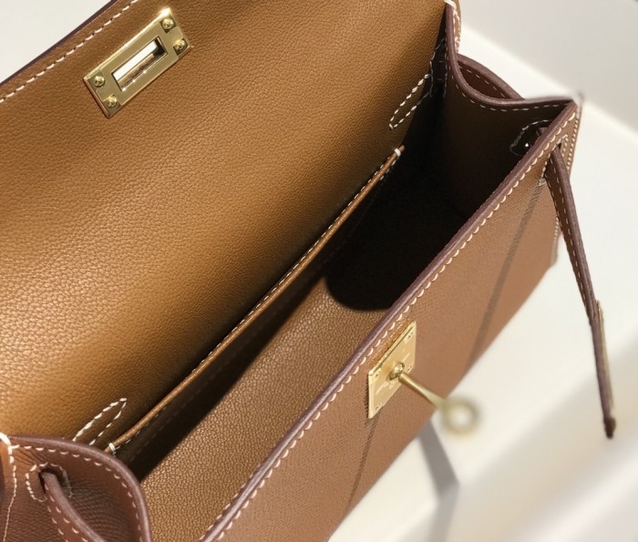 Mini Kelly Epsom“19*12*5.5CM”-0301=
