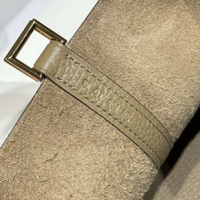 Picotin Lock 18 Bag Clemence Leather“18*18*18CM”-079=