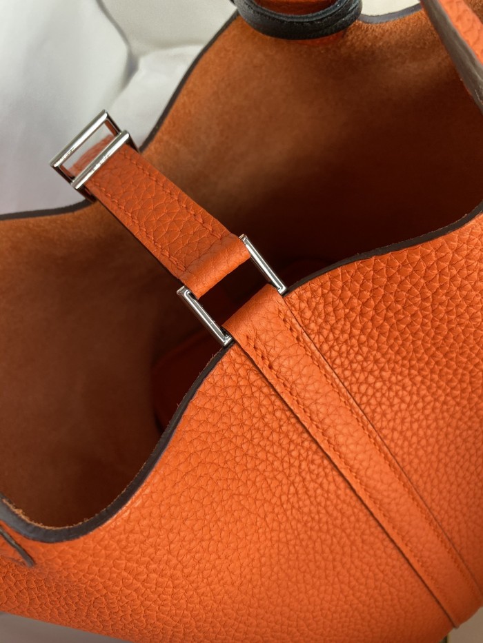 Picotin Lock 22 Clemence Leather“22*22*22CM”-079=