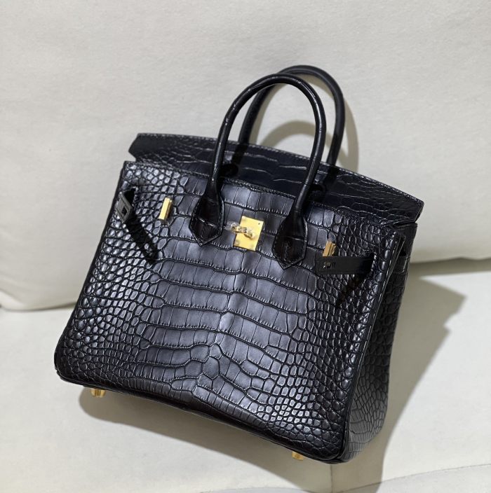 Birkin 25 Crocodile“25*20*13CM”-0086=