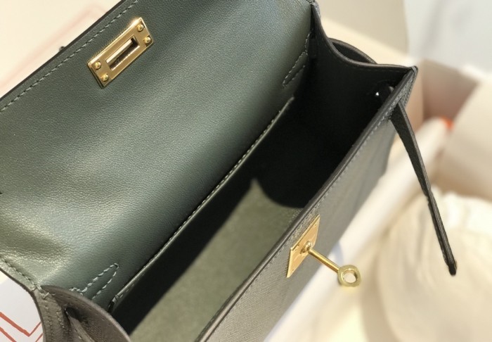 Mini Kelly Epsom“19*12*5.5CM”-0301=