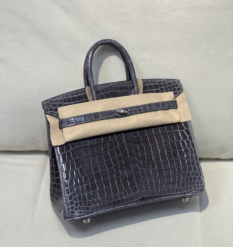 Birkin 25 Niloticus Crocodile“25*20*13CM”-00301=