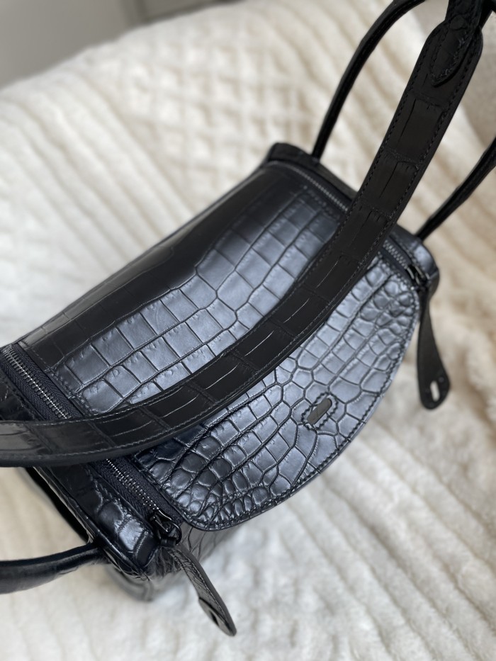 Lindy 26 Matte Niloticus Crocodile“26*18*12CM”-00801=