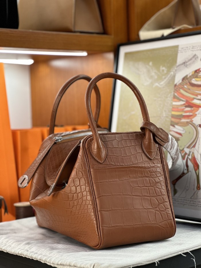 Lindy 30 Matte Niloticus Crocodile“30*20*15CM”-00911=