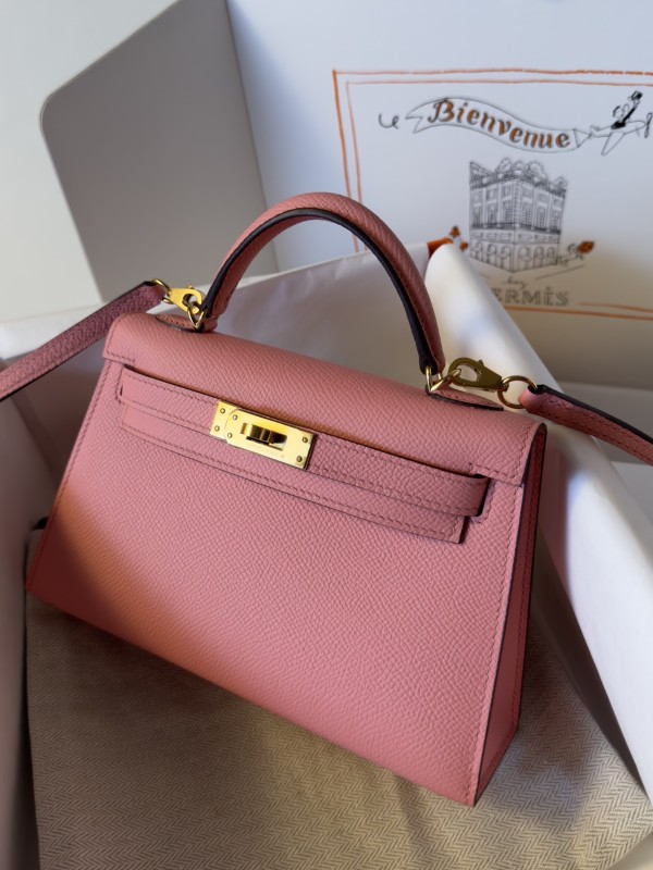 Mini Kelly Epsom“19*12*5.5CM”-0301=