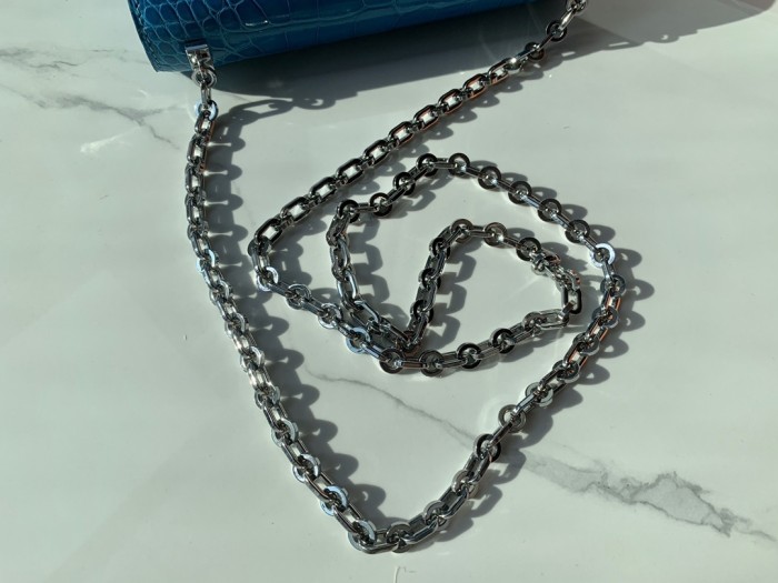 Verrou Chain Mini Bag 17 Alligator“17*14*4.2CM”-00801=