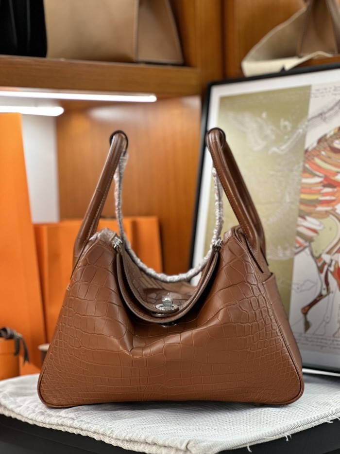 Lindy 30 Matte Niloticus Crocodile“30*20*15CM”-00911=