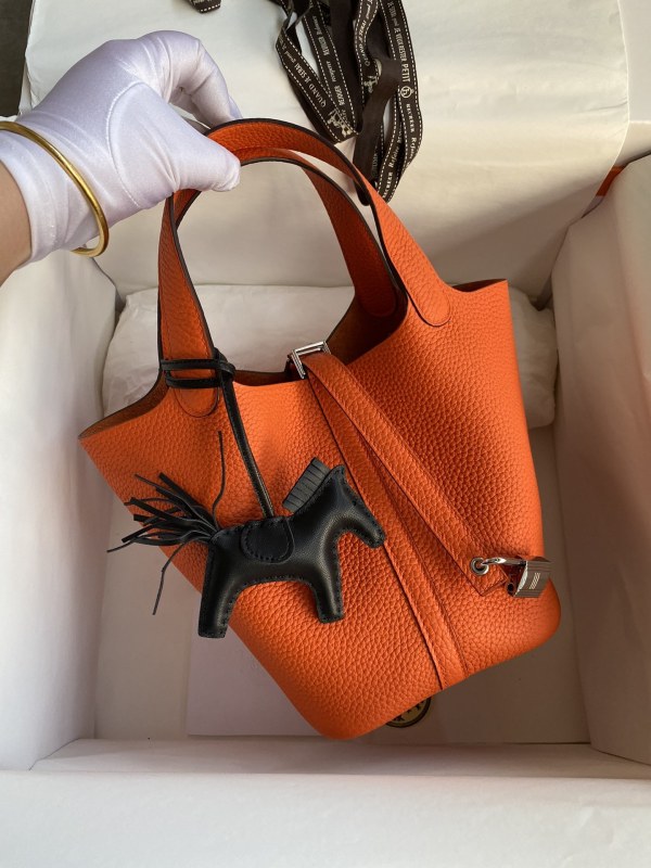 Picotin Lock 22 Clemence Leather“22*22*22CM”-079=