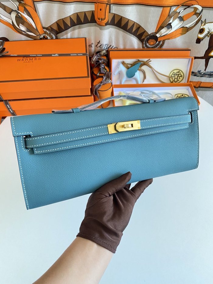 Kelly Cut Epsom“31*17*3.5CM”-059=