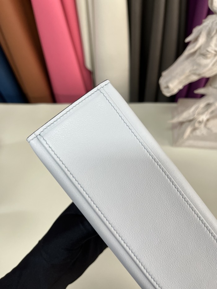 Kelly Pochette Swift Leather“22*12*7CM”-0301=