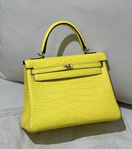 Kelly Crocodile 25 Bag“25*17*7CM”-00051=