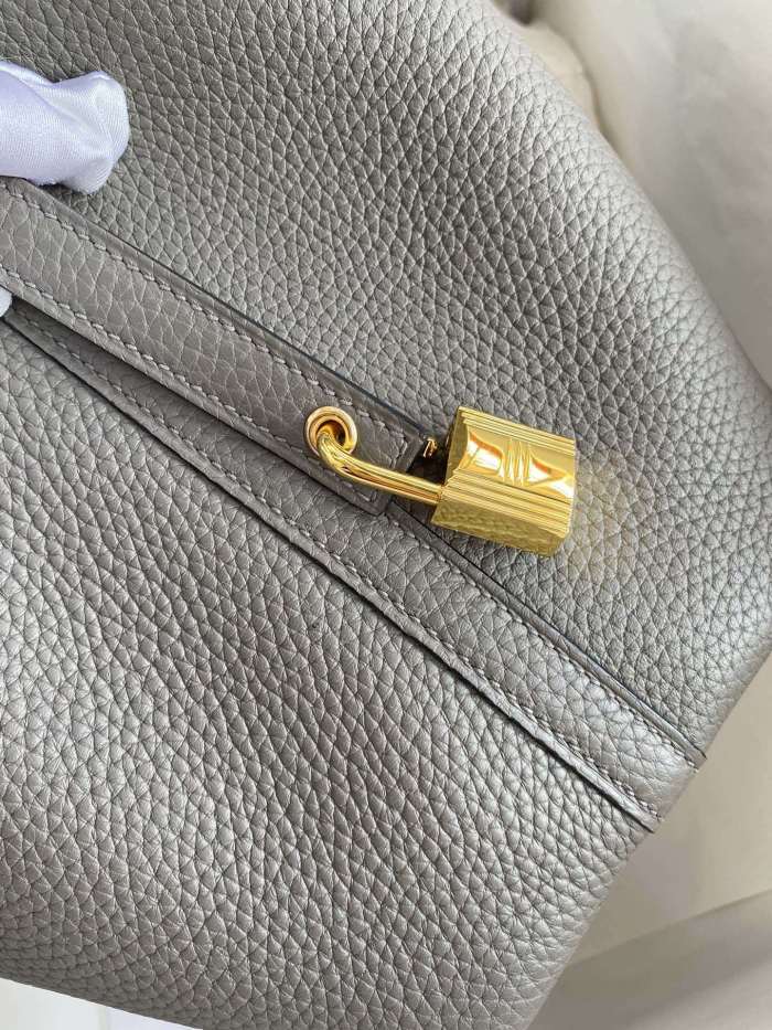 Picotin Lock 22 Clemence Leather“22*22*22CM”-079=