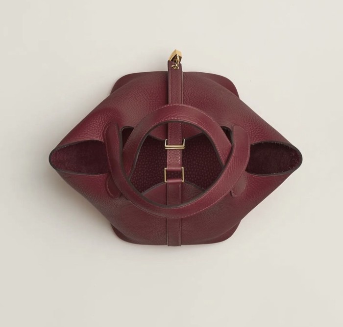 Picotin Lock 18 Clemence Leather Bag“18*18*13CM”-058=