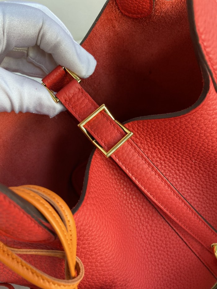 Picotin Lock 22 Clemence Leather“22*22*22CM”-079=