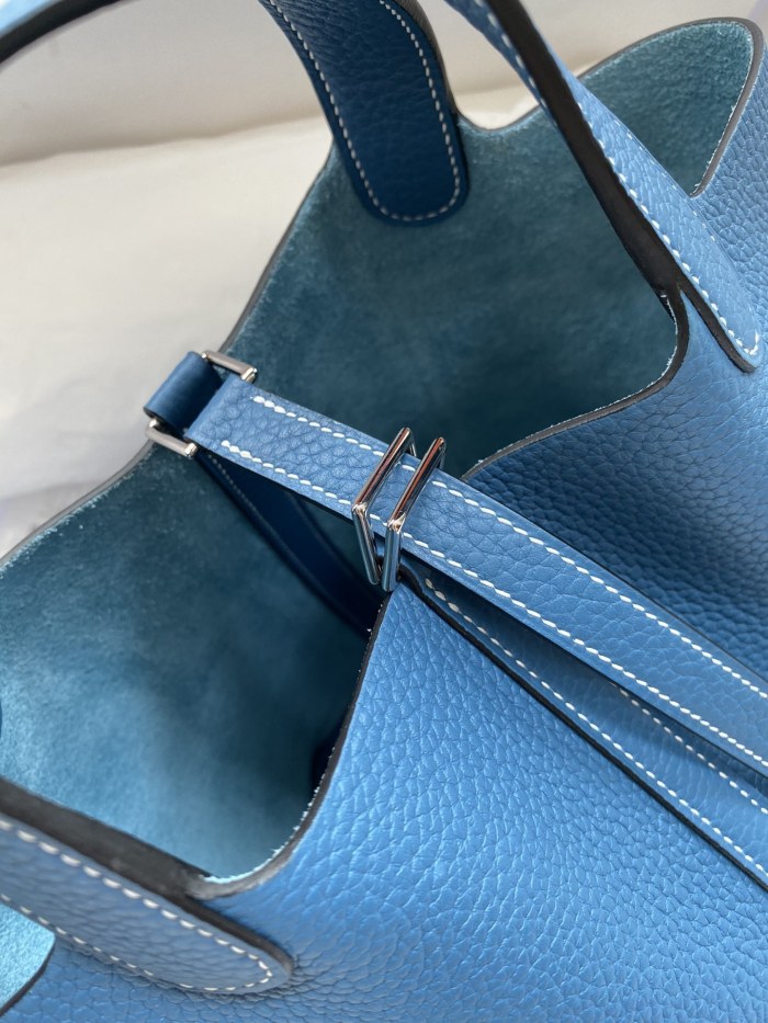 Picotin Lock 22 Clemence Leather“22*22*22CM”-079=