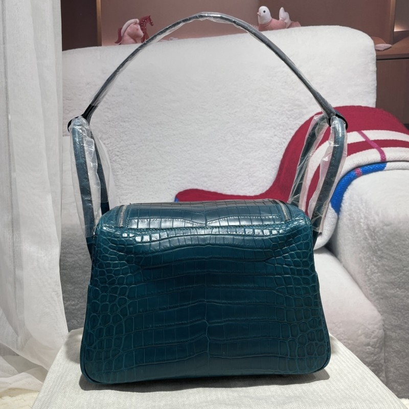 Lindy 26 Matte Niloticus Crocodile“26*18*12CM”-00801=