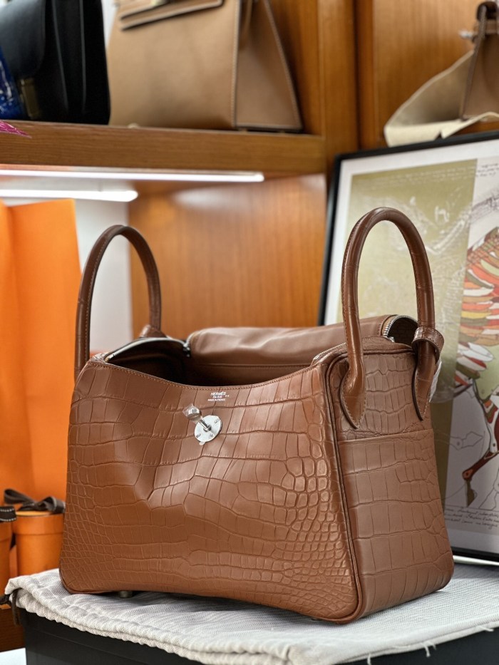 Lindy 30 Matte Niloticus Crocodile“30*20*15CM”-00911=