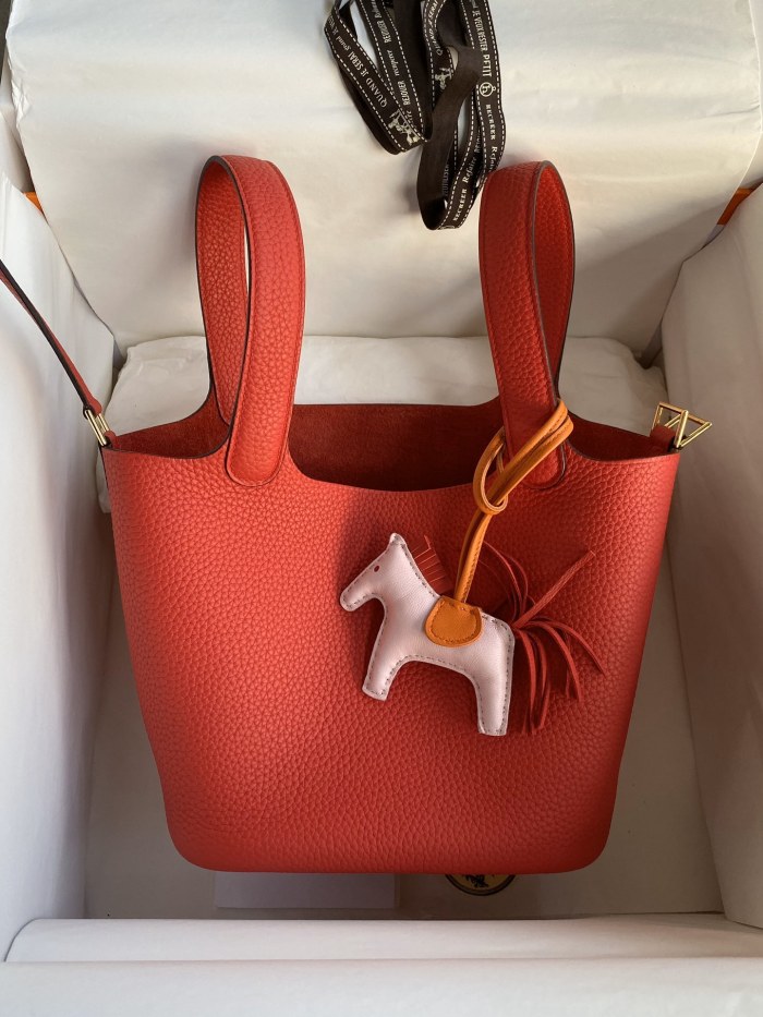 Picotin Lock 22 Clemence Leather“22*22*22CM”-079=