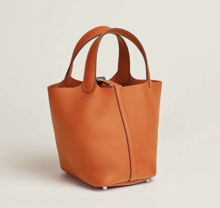 Picotin Lock 18 Clemence Leather Bag“18*18*13CM”-058=