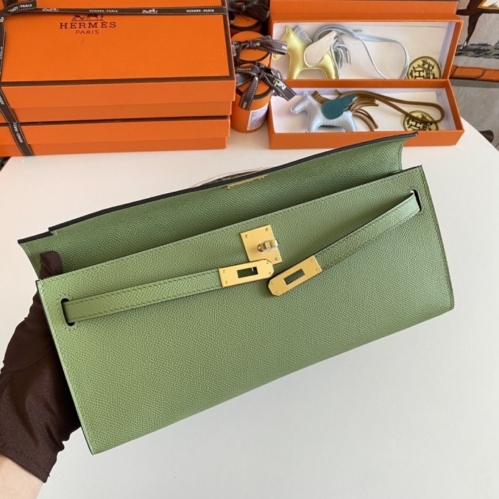 Kelly Cut Epsom“31*17*3.5CM”-059=