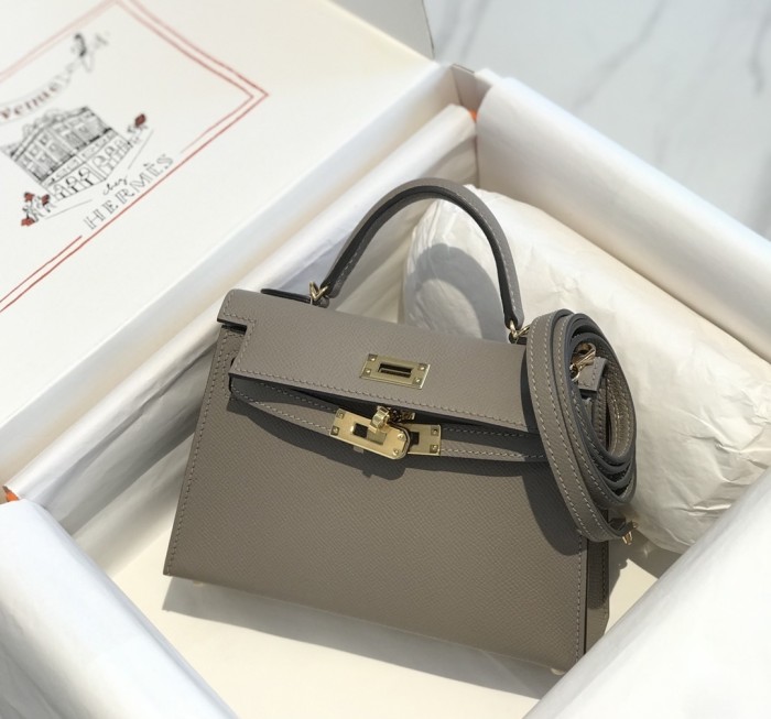 Mini Kelly Epsom“19*12*5.5CM”-0301=