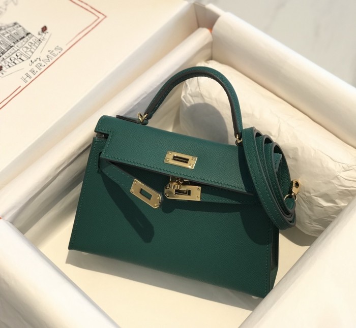 Mini Kelly Epsom“19*12*6CM”-0301=