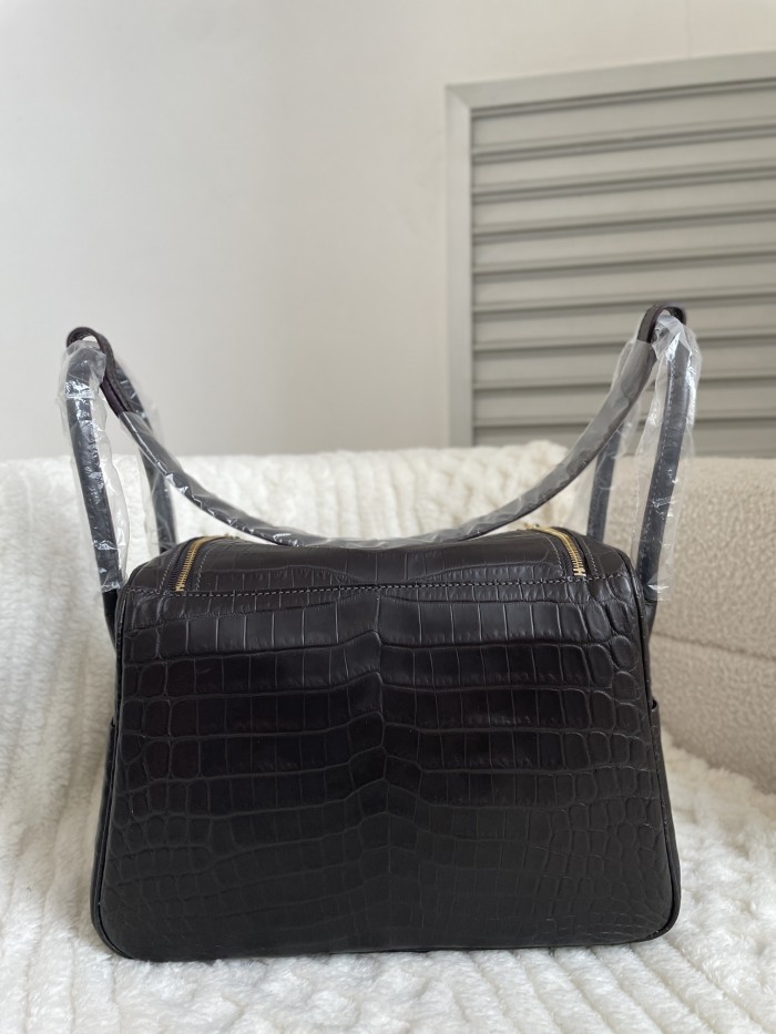 Lindy 26 Matte Niloticus Crocodile“26*18*12CM”-00801=