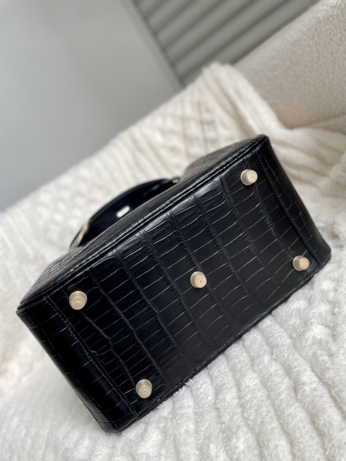 Lindy 26 Matte Niloticus Crocodile“26*18*12CM”-00801=