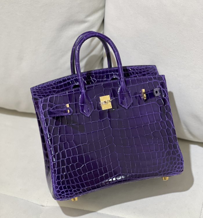 Birkin 25 Niloticus Crocodile“25*20*13CM”-00301=