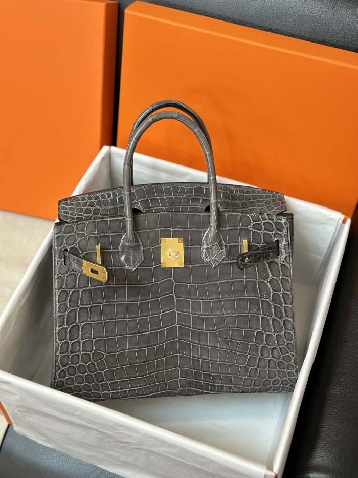 Birkin Crocodile 30Bag“30*22*16CM”-00081=