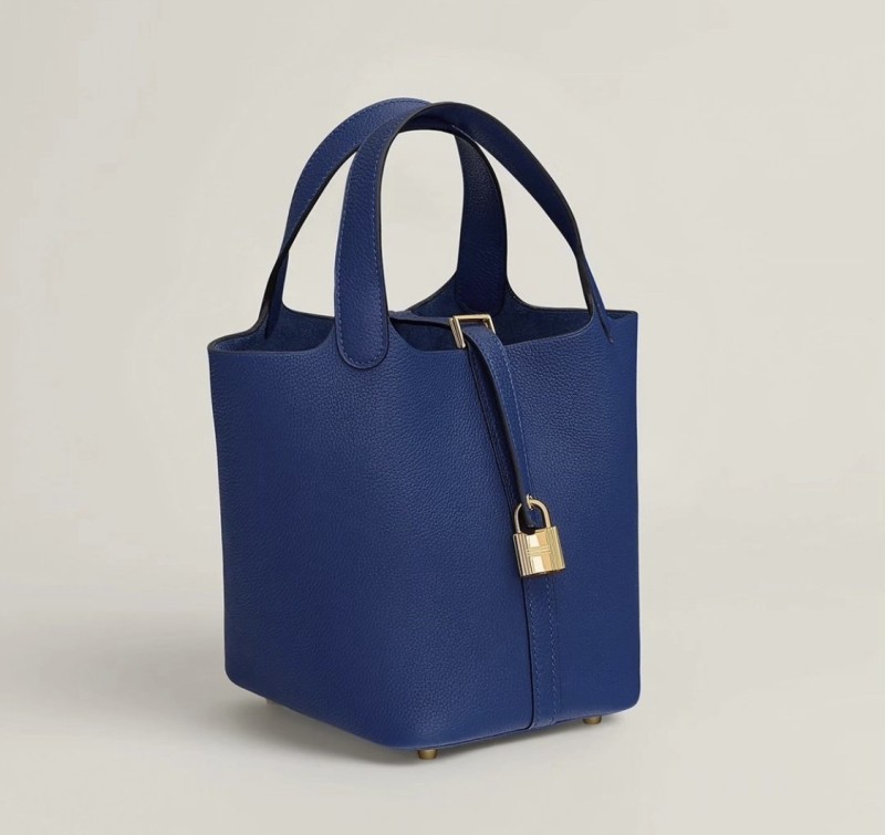 Picotin Lock 18 Clemence Leather Bag“18*18*13CM”-058=