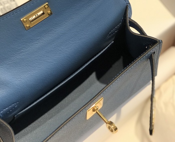 Mini Kelly Epsom“19*12*6CM”-0301=