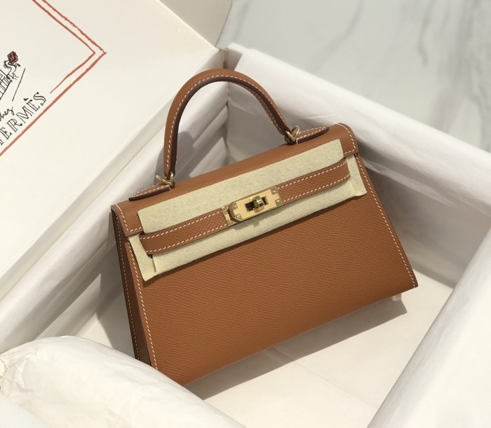 Mini Kelly Epsom“19*12*5.5CM”-0301=