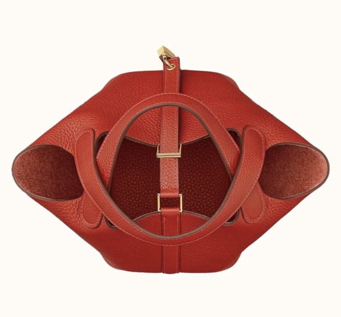 Picotin Lock 18 Clemence Leather Bag“18*18*13CM”-058=