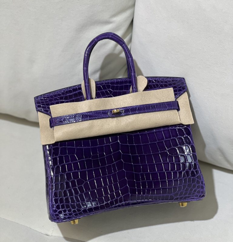 Birkin 25 Niloticus Crocodile“25*20*13CM”-00301=