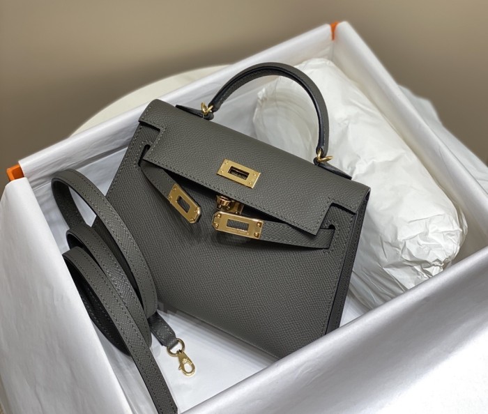 Mini Kelly Epsom“19*12*5.5CM”-0301=