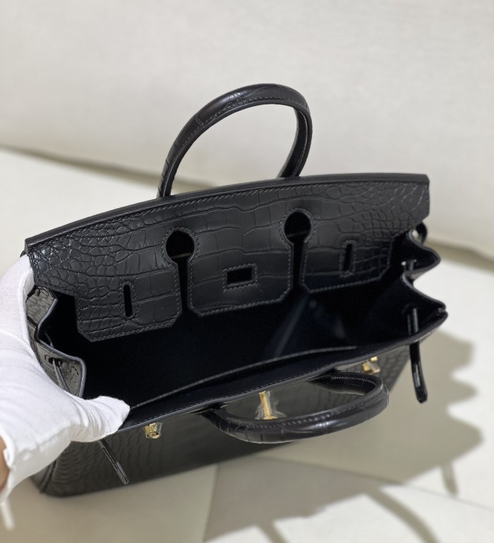Birkin 25 Crocodile“25*20*13CM”-0086=