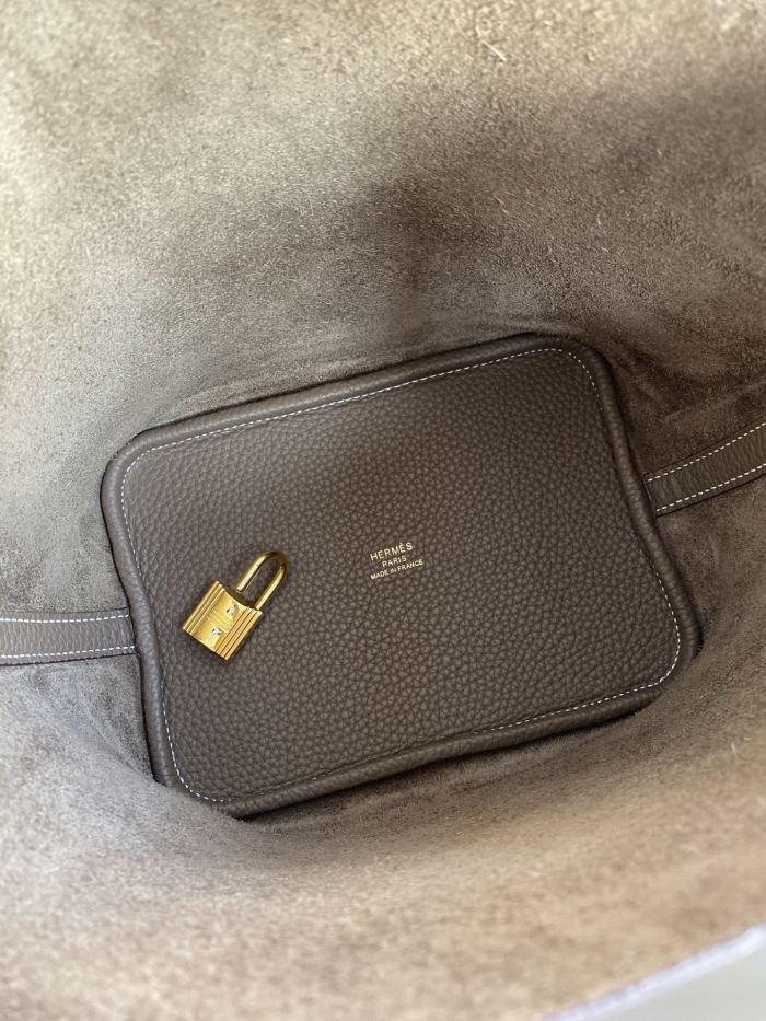 Picotin Lock 22 Clemence Leather“22*22*22CM”-079=