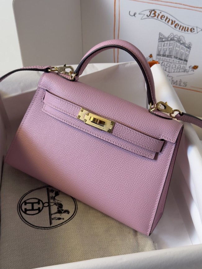 Mini Kelly Epsom“19*12*5.5CM”-0301=
