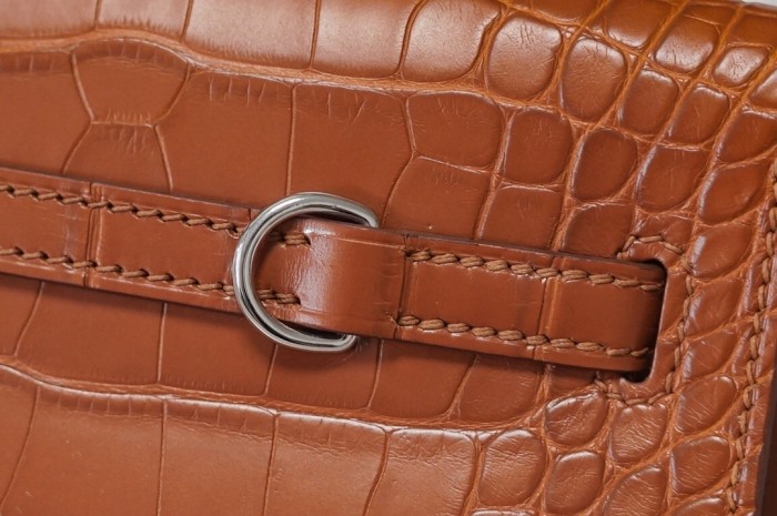 Kelly Danse  Alligator Matte“22*17*7CM”-00301=