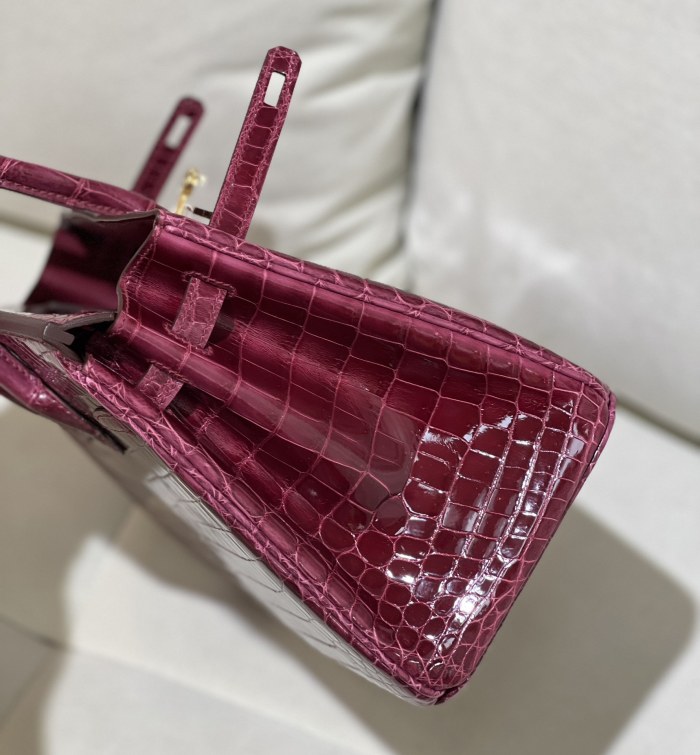 Birkin 25 Niloticus Crocodile“25*20*13CM”-00301=