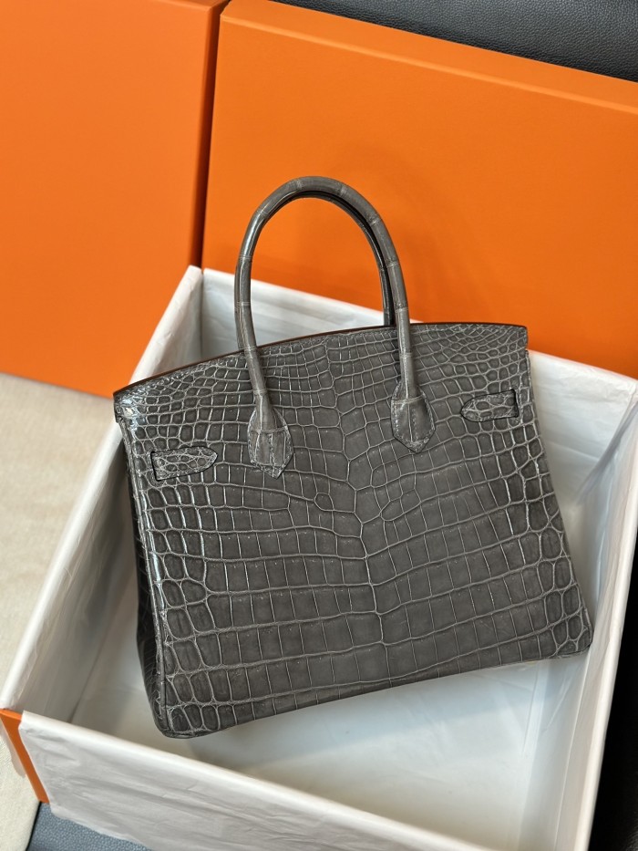 Birkin Crocodile 30Bag“30*22*16CM”-00081=