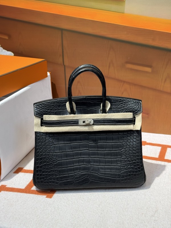 Birkin 30 Alligator Crocodile“30*22*15CM”-00331=