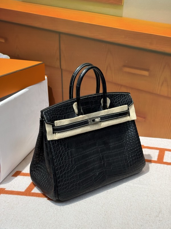 Birkin 30 Alligator Crocodile“30*22*15CM”-00331=