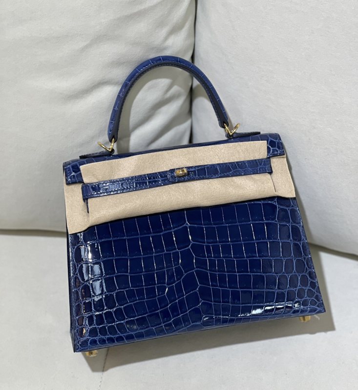 Kelly Crocodile 25 Bag“25*17*7CM”-00051=